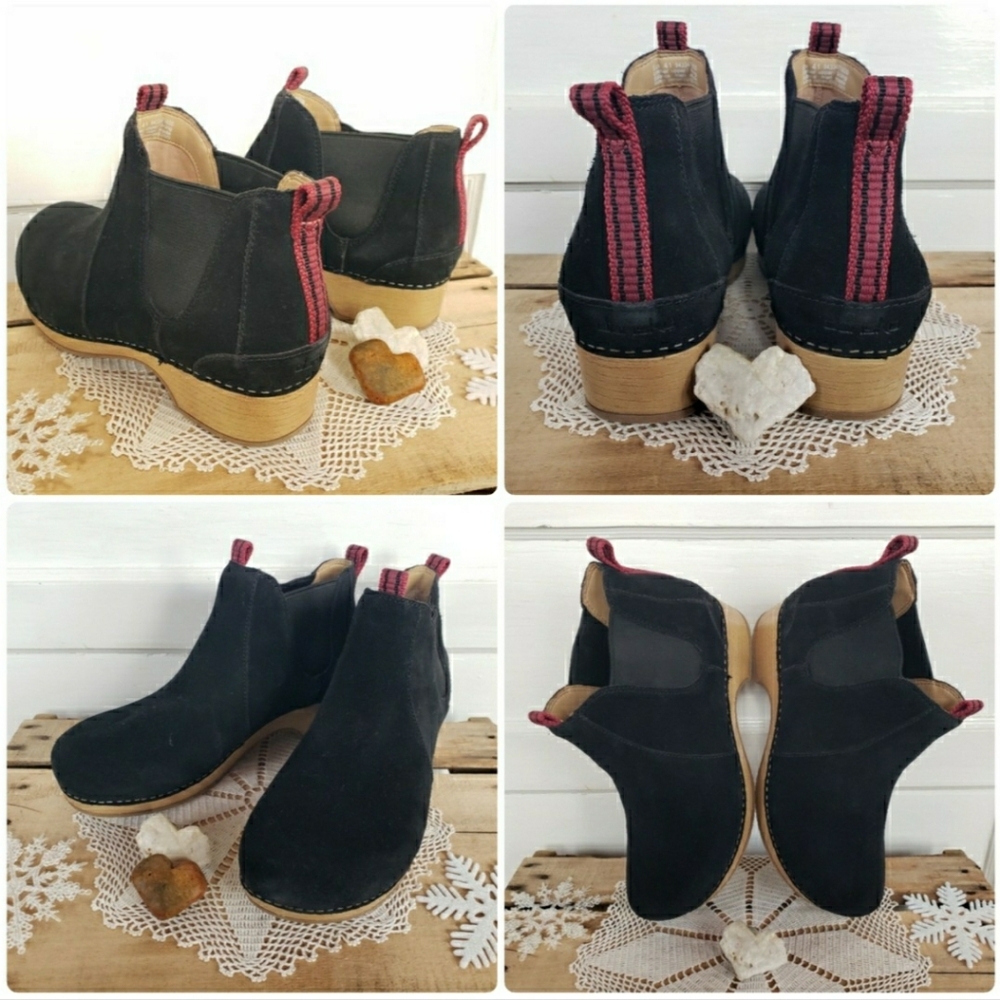 🌿FLASH🌟SALE🌿Suede*Dansko Becka Chelsea Boot Frankie Elastic Ankle Boho Gypsy